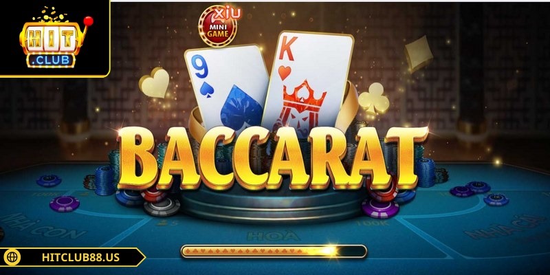 Baccarat là game bài đối kháng giữa nhà con với nhà cái