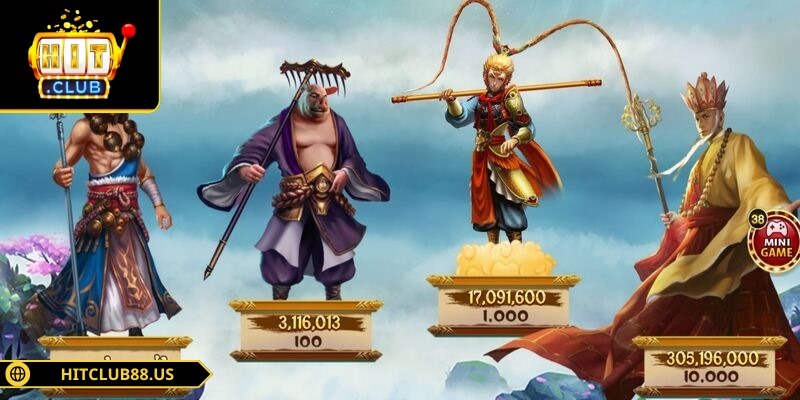 Tây Du Ký Hitclub - Trải Nghiệm Quay Hũ Sống Động, Hấp Dẫn 1 Slot game có cốt truyện sống động